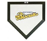 Minor League Baseball Montgomery Biscuits Mini Home Plate