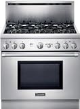 Thermador 36 Pro-Style Stainless Steel Dual-Fuel Range