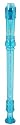 Yamaha 20-Series 3-Piece C-Soprano Recorder (Translucent Blue)