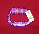 Waterproof Handheld Rolling Foot, Body, and Back Massager in Purple - Durable Lutex is Easy to Clean, Relaxing Gift or Personal Use
