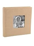 Review Jaf Gifts  / 1-Up 4x6 w/Memo Picture Album WOVEN FABRIC - Rugby Colors Khaki