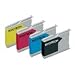 1 Set of 4 Brother Compatible Ink cartridges LC1000BK LC1000C LC1000M LC1000Y LC-1000BK LC-1000C LC-1000M LC-1000Y LC970 LC-970 for DCP-130C DCP-135C DCP-150C DCP-153C DCP-157C DCP-330C DCP-350C DCP-540CN DCP-560CN DCP-750CW DCP-750WN DCP-770CW MFC-230C MFC-235C MFC-240C MFC-260C MFC-440CN MFC-465CN MFC-660CN MFC-665CW MFC-680CN MFC-685CW MFC-845CW MFC-885CW MFC-3360C  MFC-5460CN MFC-5860CN FAX-1360 FAX-1460 FAX-1560 FAX-2480C