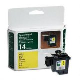 No. 14 Printhead for HP Inkjet/Digital Copier/Officejet Printers, 8 ml, Yellow (HEWC4923A)