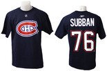 PK Subban Montreal Canadiens Youth Navy Jersey T-Shirt (Yth M)