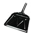 UniSan Metal Dust Pan, 12 Wide, Black UNS03000