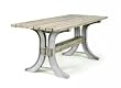 2x4basics AnySize Outdoor Dining Table Legs (Top not included), Sand