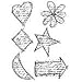 AUTUMN LEAVES Stampology Clear Stamps Katie Pertiet-Scribbled Scripted