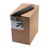 GBC CombBind Binding Spines, 2-Inch Spine Diameter, Black, 425 Sheet Capacity, 50 Spines (4200022)