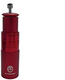 TAOK MTB Road Bike Cycling Bike Stem Riser 28.6mm Height Adjustable Up to 70mm Red