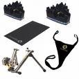 Cyclops Fluid 2 Winter Training Kit WTraining Mat 2 Climbing Blocks and Bike Thong