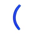 16 Gauge Blue 5/16 Curved Bioplast Flexible Replacement Barbell