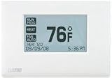 LuxPro PSPU721T 7 Day Programmable Touch Screen Thermostat - 2 Heat/1 Cool