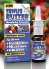 Sinus Buster Migraine Headache Nasal Spray made with Capsaicin Pepper Extract & Feverfew for Headache Relief and Prevention - 100% Natural