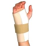 Scott Specialties ThermaDry Elastic Wrist Wrap for Arthritis, S A, Beige, Small/Right