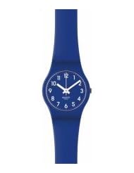 Swatch Originals Blueberry Girl Blue Dial Silicone Ladies Watch LN148