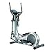 First of its kind, the Inertia Extended Stride Elliptical Trainer features an impressive stride length of up to 20.5 inches, while maintaining a compact design that will fit in any home. Now anyone can get the full benefits of a true elliptical trainer (incorporating both the upper and lower body in one movement), with a full range of motion just like the ellipticals found in Health Clubs. The Inertia Extended Stride will provide a full-body, low-impact exercise that will burn up calories, get the heart pumping, and tone your body. By using the natural arm and leg motions of an elliptical machine you place less impact and stress on the joints, knees, ankles and hips. This is done by keeping your feet on the footpads, with no impact. This at home elliptical has 3 levels of height adjustments that keep your toes and heel in constant contact with the foot pedals.