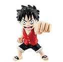Jump 40th Aniversary One Piece X Naruto X Dragon Ball Z 3x3 Trading Figure -Luffy