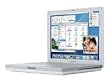 Apple iBook G4 - PPC G4 1.2 GHz - RAM 256 MB - HD 60 GB - CD-RW / DVD-ROM combo - 802.11b, 802.11g - MacOS X 10.3 - 14.1" TFT