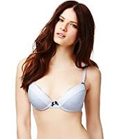 Limited Collection Striped Padded A-DD Bra with Modal