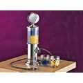 Bar Butler - Getr�nkespender im Design einer nostalgischen US-Zapfs�ule mit 2 Zapfh�hnen, Fassungsverm�gen: 2x 450 ml (2 Tanks), Verchromt