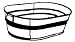 Oval Washtub 16.25 Gal