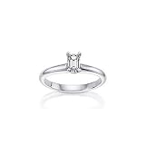 0.53 Carat 14K White Gold Emerald Cut Diamond Engagemant Ring 21tzxuqrJpL. SL160 0.53 Carat 14K White Gold Emerald Cut Diamond Engagemant Ring