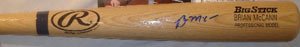 Brian McCann Signed Rawlings Big Stick Name Engraved Bat