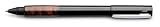 Lamy Accent Black Brilliant Finish with Briar Wood Grip Rollerball Pen - L398-BY