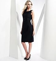 Petite Linen Blend Buckle Detail Dress Petite Linen Blend Buckle Detail Dress