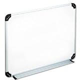 UNV43722 - Nonmagnetic Melamine Dry Erase Marker Board