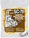 Fi-Shock SC-70 Yellow Slant-nail Wood Post Insulators, 25-Per Bag  : image
