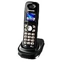 Panasonic KX-TGA800EXT Mobilteil inkl. Ladeschale für Schnurlose Telefone schwarz