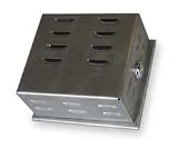 Industrial Grade 2EWE8 Thermostat Guard, H 5 3/16, Solid and Ring