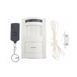 Wireless Motion Detector Alarm with Remote