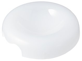 Petego United Pets Kitty Cat Food or Water Bowl, White