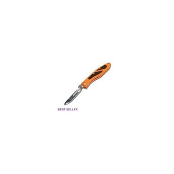Havalon Piranta-EDGE with Blaze Orange Handle with 12 additional Crazy Sharp Blades