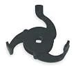 Westward 1EKJ5 Oil Filter Wrench, 3 Jaw Universal