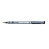 Paper Mate(R) FlexGrip Ultra&trade; Ballpoint Pens, Fine Point, 0.8 mm, Black, Box of 12
