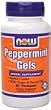 NOW PEPPERMINT GELS - 90 Enteric Coated Softgels