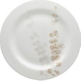 Mikasa Floral Mist 12-1/2-Inch Charger, Beige