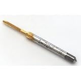 Reiff & Nestor 11422 04-40NC TiN Coated High Speed Steel Ground Thread 3 Flute Plug Tap