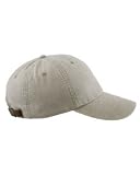 Low-Profile Washed Pigment-Dyed Cap