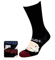 2 Pairs of Cotton Rich Grumpy & Grumpier Socks