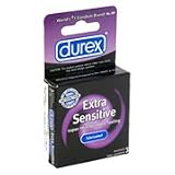 Durex Extra Sensitive Condoms   Super Thin For More Feeling, 3 Pack