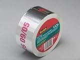 Scotch 2.5-Inch-by-60-Yard Foil Tape, 3326 Silver #70006405099