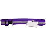 Reflex Belt w/ ID Holder (Purple)
