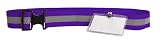 Reflex Belt w/ ID Holder (Purple)