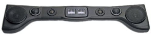 1987-2006 Jeep Wrangler & Unlimited Black Denim, 6-Speaker Sound Bar