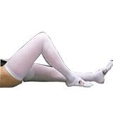 Ted Anti-embolism Stockings Thigh Length Open Toe, Small/Regular Length