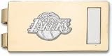 Los Angeles Lakers 5/8 Gold Plated Logo on Two Tone (Gold Plated with Nickel Plated Insert) Money Clip